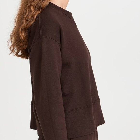 THE GREAT. The League Sweatshirt, Brown, Small - Picture 4 of 7